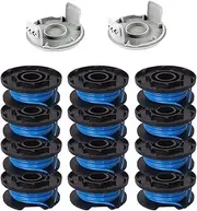 AC14RL3A Replacement String Trimmer Spool Line, 11ft 0.065" String Trimmer Line for Ryobi Strings Trimmers Refill, Compatible with Ryobi One+AC14RL3A 18v 24v 40v Cordless Weed Eater Spool(COLOR:black)