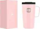 IRON °FLASK Grip Coffee Mug 2.0-16 Oz Premium Stainless Steel BPA-Free, Rose