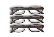 Lot Of 3 FGX Ox Tortoise Reading Glasses +1.25 NEW!!