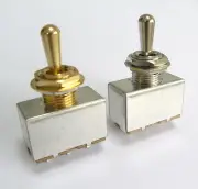 Metal toggle 3 way Toggle box Switch electric guitar E18