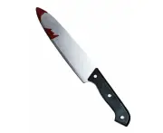 Realistic Bloody Butchers Knife