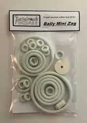 1968 Bally Mini Zag Minizag Pinball Machine Rubber Ring Kit
