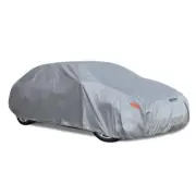Trend Car Cover 190"Lx50"H Durable w/ Scratch-Proof Lining Polypropylene Silver