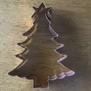 Old River Road Copper Cookie Cutter CHRISTMAS TREE 6 Inch