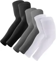UV Sun Protection Arm Sleeves - Cooling Compression Arm Sleeve - Sports & UV ...