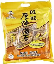 Want Want Seaweed Rice Crackers 308 g, 308 g, Seaweed Rice Cracker