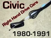 Honda CIVIC Manual AM / FM Roof Piller Antenna 1980-1991 Brand New (for: Honda Civic)