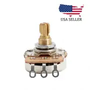 Guitar Potentiometers Pots Volume Tone A250k/B250k/A500k/B500k Brass Short Shaft