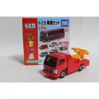 在飛比找蝦皮購物優惠-Tomica 標誌系列 三菱拖吊車