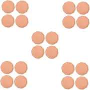 Ciieeo Sets Terracotta Sugar Storage Containers Reusable Sugar Saver Discs Santa Claus Christmas Theme Keeps Soft Pcs