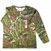 Camo shirt Womens Large Mossy Oak hunting Long Sleeve Break-Up Infinity Ladies