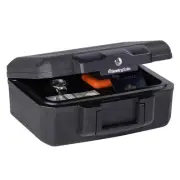 0.18 cu. ft Portable Fireproof Safe Box Transportation For Docu Media Valuables