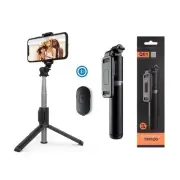 Extendable Portable Selfie Stick Q01 and Phone Tripod with a Wireless Remote