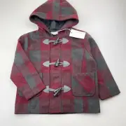 Girls,Boys size 3, Pumpkin Patch, hooded duffle coat / jacket, NEW