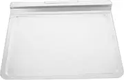 Electric Oven Slag Tray Oven Drip Tray Range Replacement Drip Pans Replacement Stove Drip Pans Stable Oil Drip Tray Metal Oil Drip Tray Grill Drip Pans Burner Drip Pans Silver Iron