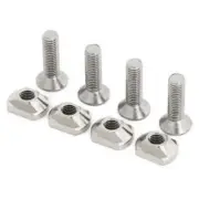 4Pcs Hydrofoil Mounting Brass T-Nuts for Surfing All Hydrofoil Tracks4152