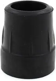 4X Heavy Duty 25mm Rubber Ferrules Tips Walking Sticks, Crutches, Zimmer Frames