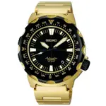 SEIKO 精工錶 黑金 防水200M 潛水錶 機械錶 6R15-01G0K(SARB048J)41MM