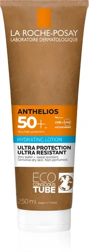 [La Roche Posay] La Roche-Posay Anthelios Moisturizing body sun milk SPF50+ 250ml Anthelios fragrance-free Eco-Responsible tube 250ml