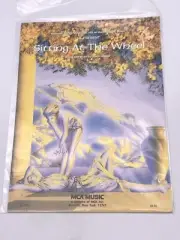 THE MOODY BLUES "SITTING AT THE WHEEL" SHEET MUSIC-1983-FROM THE PRESENT ALBUM