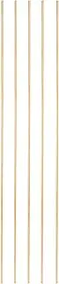 uxcell 5 Pcs Brass Round Rod, 1.5mm x 8" Lathe Bar Stock H62 Brass Round Stock for DIY Craft Making Hardware Novelty Model Car Plane Boat Ship, Copper