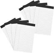 ARTIBETTER 8Pcs Tearable Memo Pad Legal Pads Convenient Lined Notebooks for Writing Desk Planner Schedule Organizer for Home School and Office Use