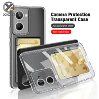 在飛比找蝦皮商城優惠-Xicci 透明卡包錢包相機保護套適用於 OPPO Real