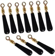 KOMBIUDA Rotating Fishing Float Seat 10pcs Pack Drift Seat for Fishing Elastic Compact for Streams Rivers