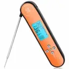 Cooking Quick Read Meat Thermometer Instant Read in 2s Digital Thermome (Orange)
