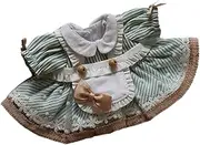 MotiveTech Plush Doll Princess Dress Dress Up for 4.72inch Doll Imagination Photo Props Model Accessories Costumes Make Your Own Dolls , Green