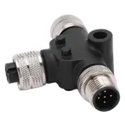 Tee Connector for NMEA 2000 M12 Thread 5 Pin IP67 Waterproof for Lowrance