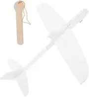 FOYTOKI Retro Airplane Models Wood Airplane Kit for Children Gliders for Boys and Projects Paintable Craft Toy