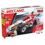 MECCANO 10 IN 1 RACING VEHICLE KIT ~ LEVEL 2~ 8+ AGE ~225 PCS + 2 TOOLS~ NIP NEW