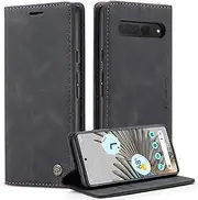 for Google Pixel 7 Pro Wallet Case,Flip Protective Leather Case with ID & Credit Card Holder Case Wallet for Pixel 7Pro (Black)