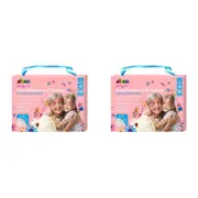 2PK Avenir Face Sticker & Tattoos Fantasy Garden World Temporary Kids 3y+
