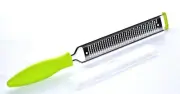 Stainless Steel Citrus Cheese Zester Grater Green Handle or Carrot Spiral Maker