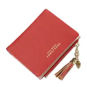 Tassel Women Wallet Small Cute Wallet Women Short Pu Leather Women Wallets Zipper Purses Female Purse Clutch