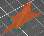 Rafale 3d Model- Micro Machines or Furura size 60-80mm