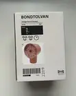 Ikea Bondtolvan Alarm Clock Analog Pale Pink 3 ¼ x 3 ½" NEW