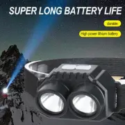LED Headlamp, Rechargeable USB Headlight LED Powerful Torch New Waterproof