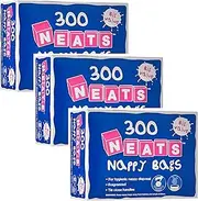3 Pack Bundle - Neat Nappy Bags (3x 300 bags) A Hadco Bundle With 900 Nappy Bags Plus A Useful Small Hadco Flannel.