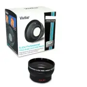 HD WIDE ANGLE LENS + MACRO LENS for Nikon1 J1 40.5mm High Definition .43x