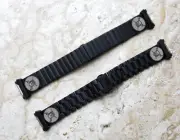 Pirate Skull Engraved Black Band Strap for Fitbit Ionic Smartwatch B-PS2