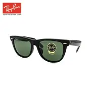 Ray-Ban WAYFARER Ray-Ban Sunglasses Wayfarer RB2140F 901 Asian Fit G-15 Unisex