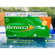 Berocca Energy Orange Effervescent Tablets 30s 12 Essential Vitamins Mineral New