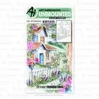 Art Impressions Picket Fence Stamp 1pc : Scenic Foundations Series
