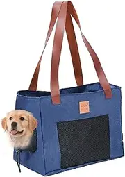 Travel Bag for Cats - Adjustable Kitten Carrier Soft Carrier Bag for Puppies | Wear-resistant Soft Sided Breathable Travel Puppy Carrier Oxford Fabric 14.17
