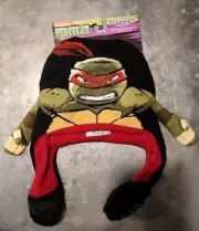 Flipeez Teenage Mutant Ninja Turtles Raphael Kids Hat Beenie One Size - NEW