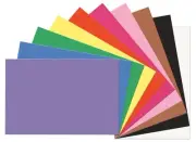 Prang (Formerly Sunworks) Construction Paper, 10 Assorted Colors, 12"