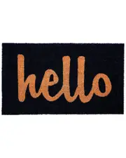 Calloway Mills Script Hello Doormat 24" x 36" NoColor